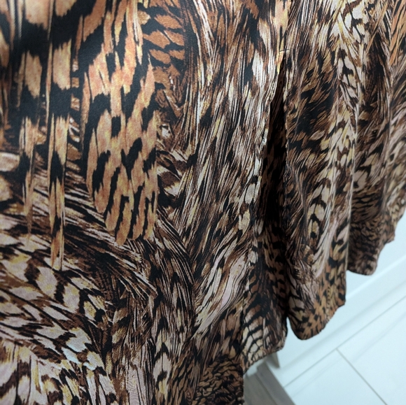 Mango 3XL Dress with Bold Pattern - Picture 3 of 4